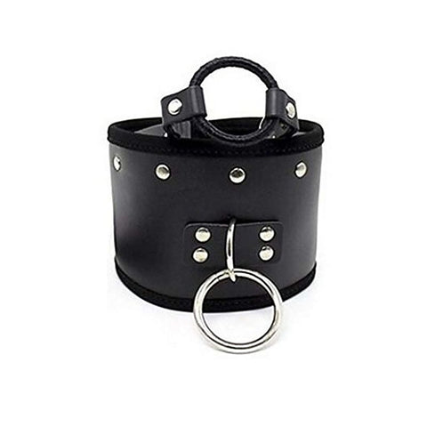 Posture Collar & O Ring Gag Heavy by BDStyle - Bondage Gags and Bits