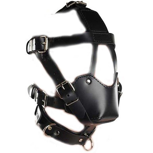 Head Harness & Muzzle Light Bondage Gag by BDStyle - Bondage Gags and Bits