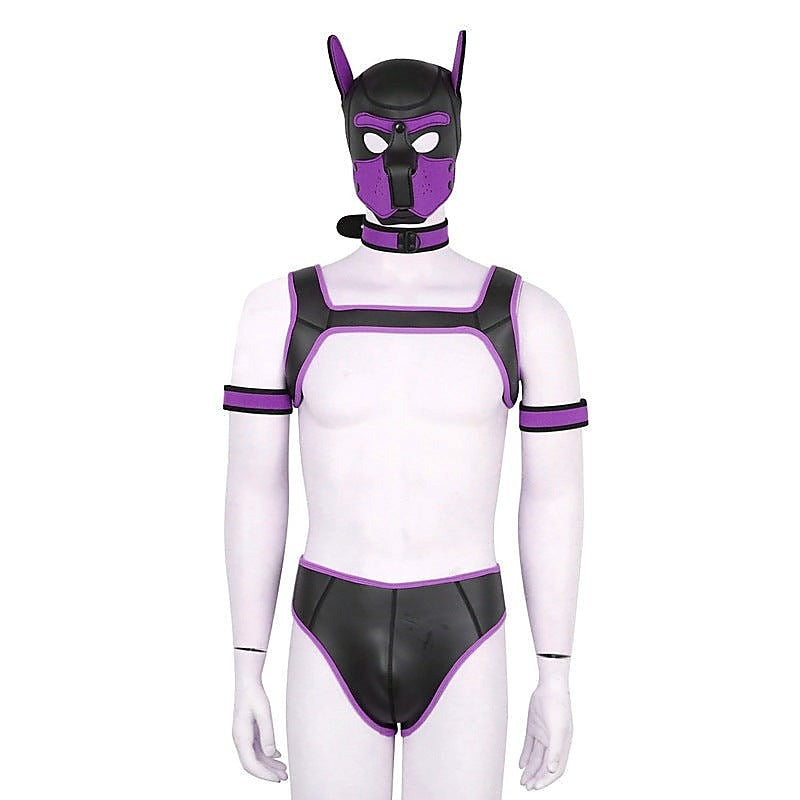 Dog Hood Bondage Kit by BDStyle - Bondage Hoods