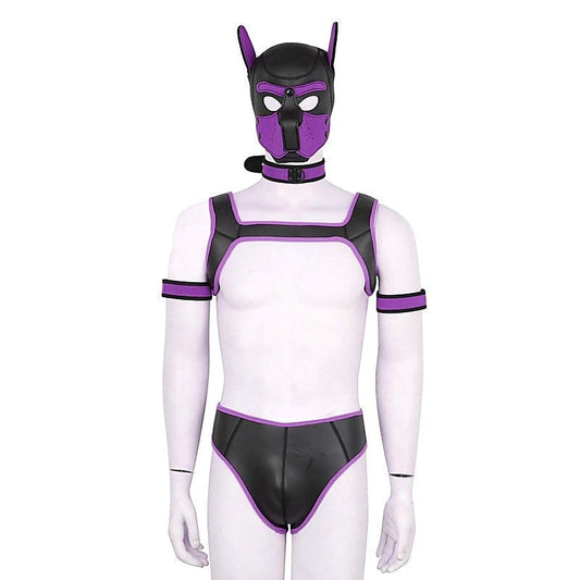 Dog Hood Bondage Kit by BDStyle - Bondage Hoods