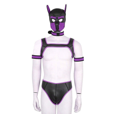 Dog Hood Bondage Kit by BDStyle - Bondage Hoods