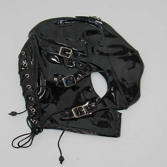 Multiplex Bondage Hood Leather by BDStyle - Bondage Hoods