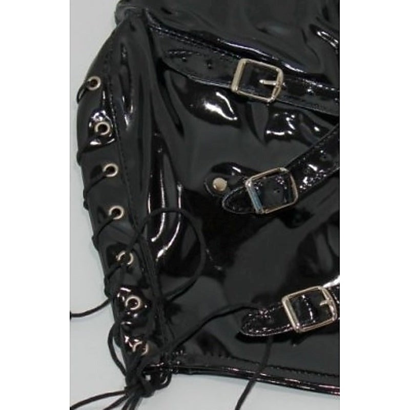 Multiplex Bondage Hood Faux Leather by BDStyle - Bondage Hoods