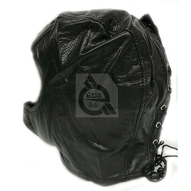 BDSM Open Face Mask Leather by BDStyle - Masks And Blindfolds