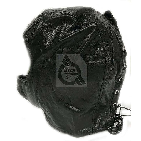 BDSM Open Face Mask Leather by BDStyle - Masks And Blindfolds