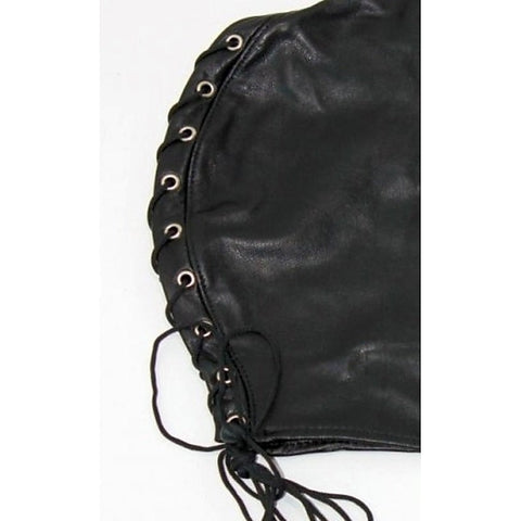 Open Eyed BDSM Hood Faux Leather by BDStyle - Bondage Hoods