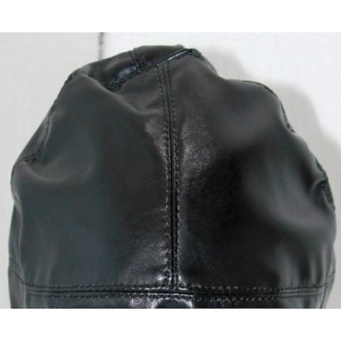 Premium Axe Man Half Mask Leather by BDStyle - Bondage Hoods