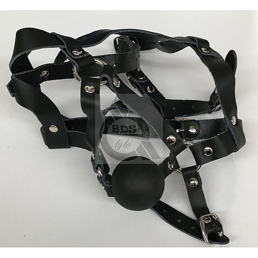 The Crucible Face Harness by BDStyle - Remote Control Vibrators
