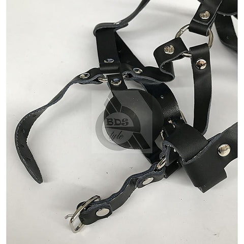The Crucible Face Harness by BDStyle - Remote Control Vibrators