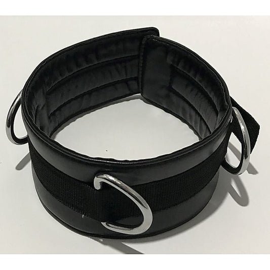 3 D Rings Bondage Collar by BDStyle - Collars and Leads