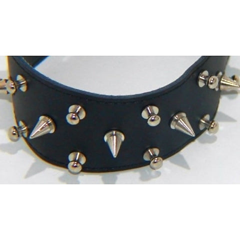 Rocky Studded & Spiked Collar Heavy by BDStyle - Collars and Leads