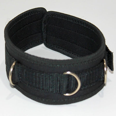 Neoprene BDSM Collar with D Links by BDStyle - Collars and Leads
