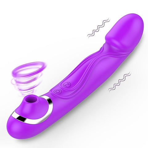 Clit Sucker and Vibrator by BDStyle - Clit Ticklers and Pulsators