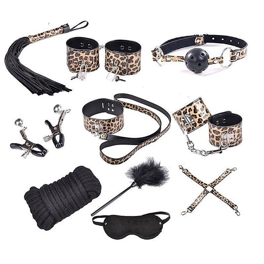 Wild Leopard Restraint Kit by BDStyle - Bondage Kits