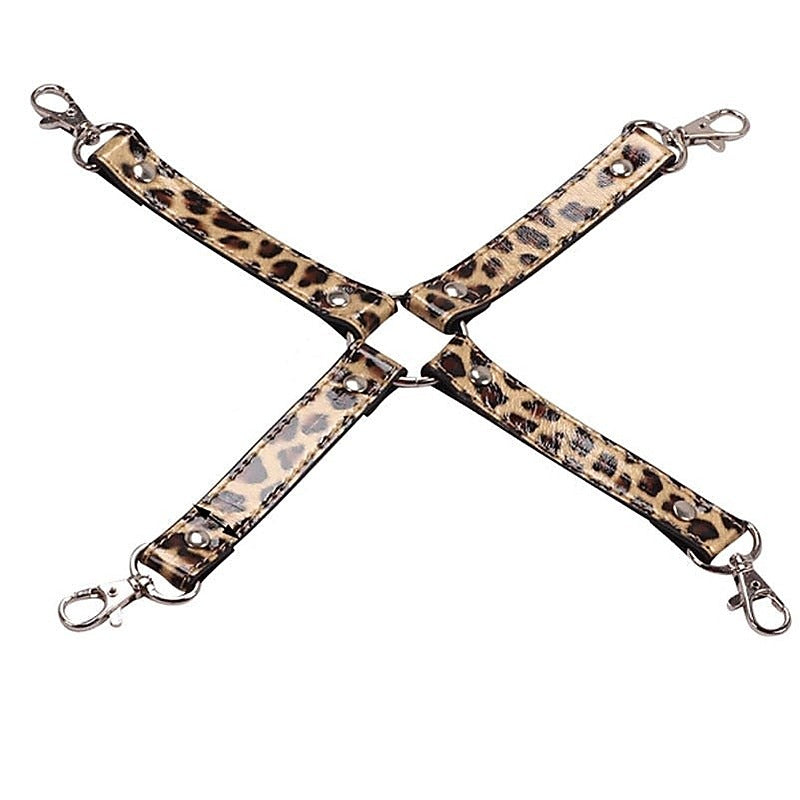 Premium Wild Leopard Restraint Kit by BDStyle - Bondage Kits