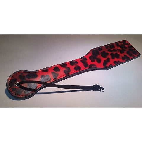 Red Leopard Paddle by BDStyle - Paddles And Slappers