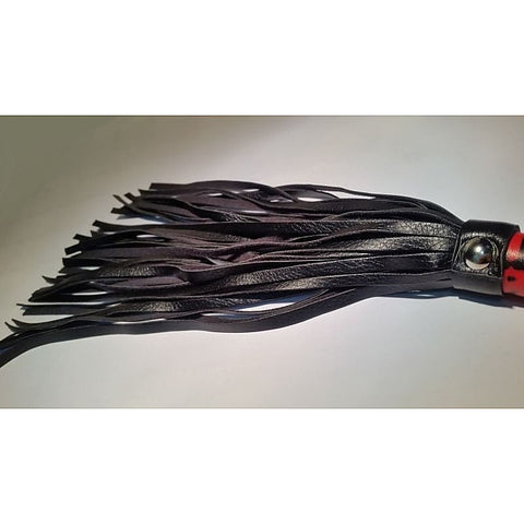 Professional Red Leopard Whip by BDStyle - Whips And Crops
