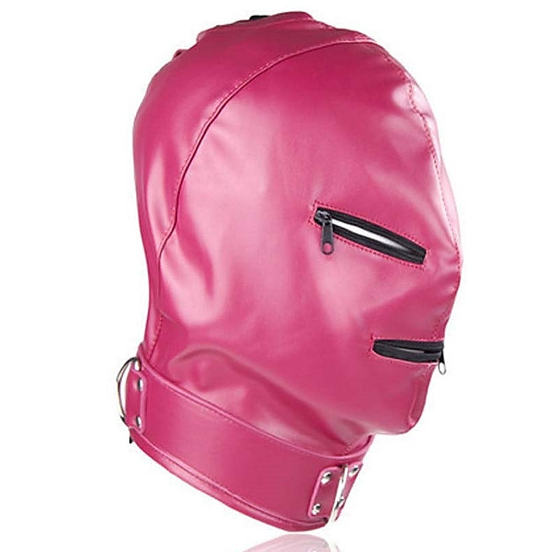 Zipper Head Hood by BDStyle - Bondage Hoods