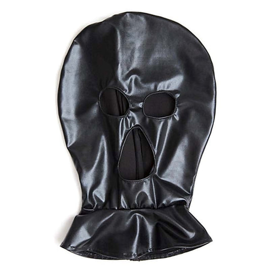 Open Mouth & Eyes PVC Bondage Hood by BDStyle - Bondage Hoods