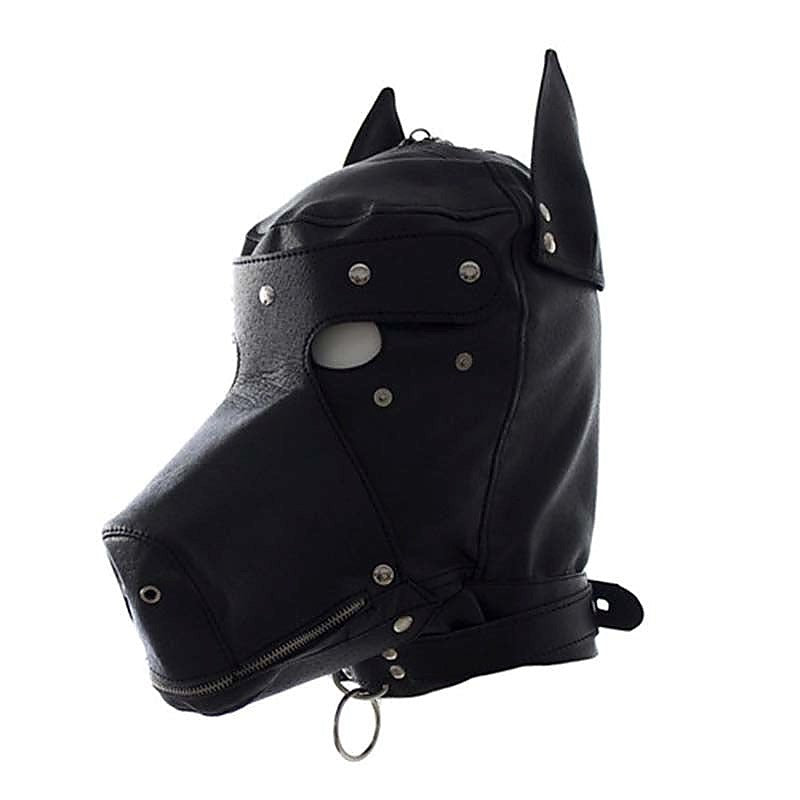 Hound Dog Hood With Detachable Blindfold by BDStyle - Fancy Dress Ups