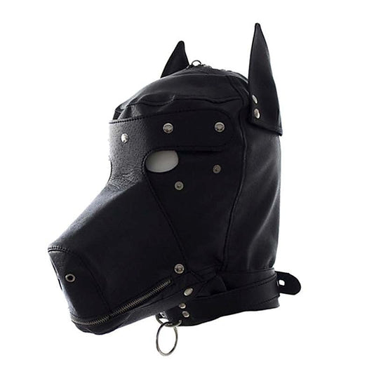 Hound Dog Hood With Detachable Blindfold by BDStyle - Fancy Dress Ups