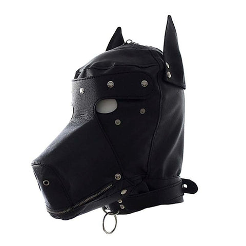 Hound Dog Hood With Detachable Blindfold by BDStyle - Fancy Dress Ups