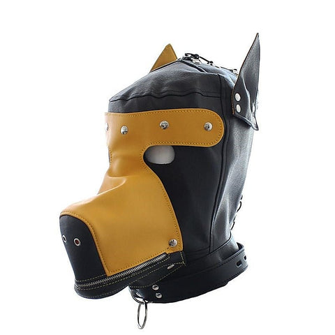 Hound Dog Hood With Detachable Blindfold by BDStyle - Fancy Dress Ups
