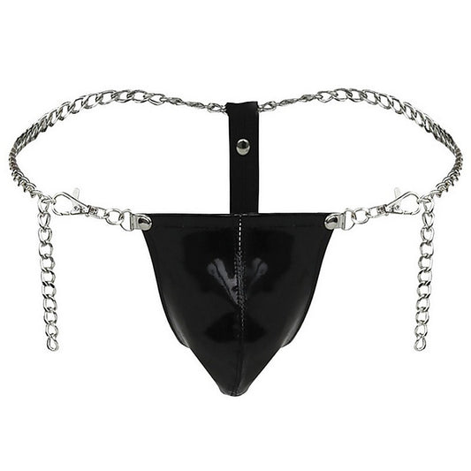 Strict Leather Chain Jockstrap by BDStyle - His Fetish