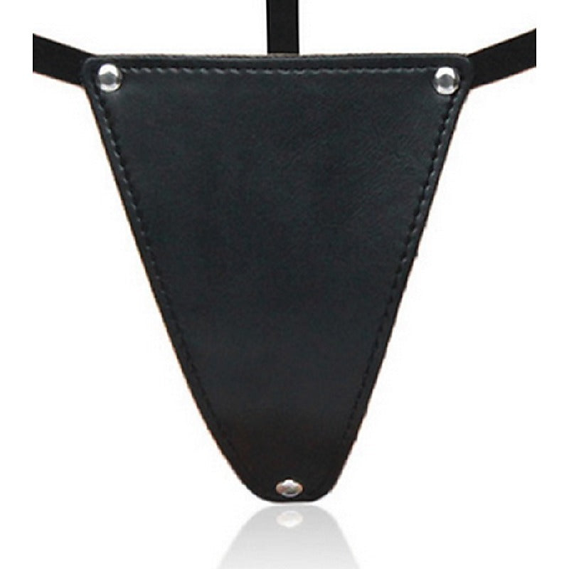 G-String Faux Leather Bikini Panty by BDStyle - Her Fetish