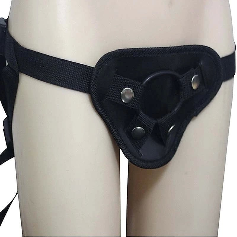 BDStyle Strap on Harness with Adjustable Straps and Padded Base - Strap On Sextoys