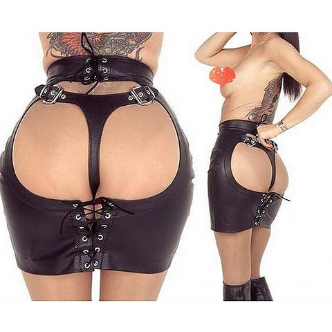 Ladies Open Back BDSM Skirt by BDStyle - Her Fetish