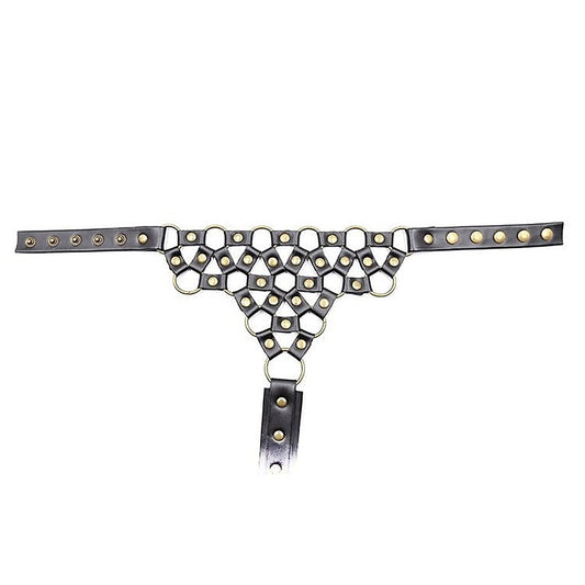 Studded G-String Bondage Thong by BDStyle - Her Fetish