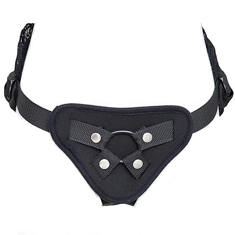Strap-On Harness With Lace Back by BDStyle - Strap On Sextoys