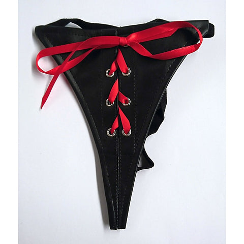 Sexy Panty with Red Silk Ties by BDStyle - Cuffs and Restraints