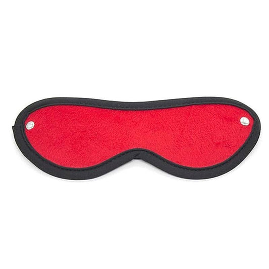Downy Fetish Play Blindfold Black and Red by BDStyle - Fancy Dress Ups