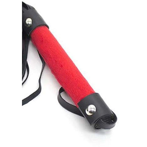 Fetish Play Whip Black and Red by BDStyle - Whips And Crops