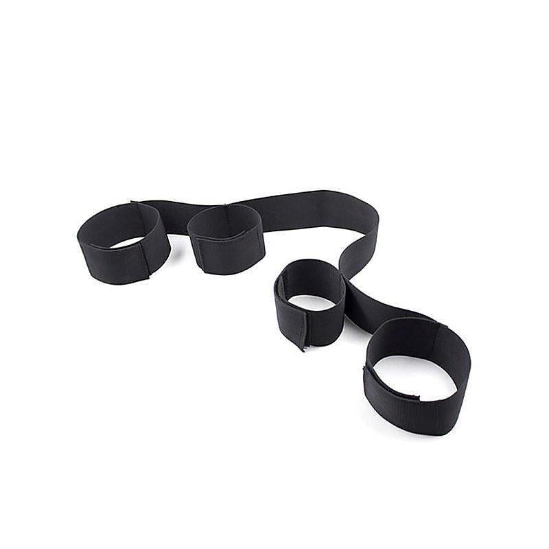 Soft Wrist to Ankle Restraints by BDStyle - Cuffs And Restraints
