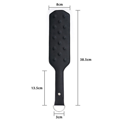 Premium Plum Imprint Spanking Paddle by BDStyle - Whips And Crops