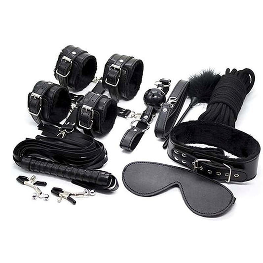 Hogtie Fur Lined Body Restraints Set by BDStyle - Bondage Kits