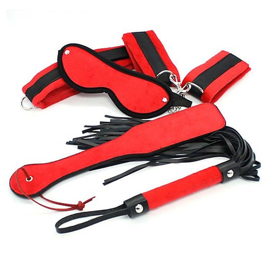 Tri-Hard Soft BDSM Kit 5 Piece by BDStyle - Bondage Kits