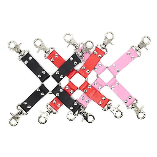 Cross Hog Tie Clip by BDStyle - Cuffs and Restraints
