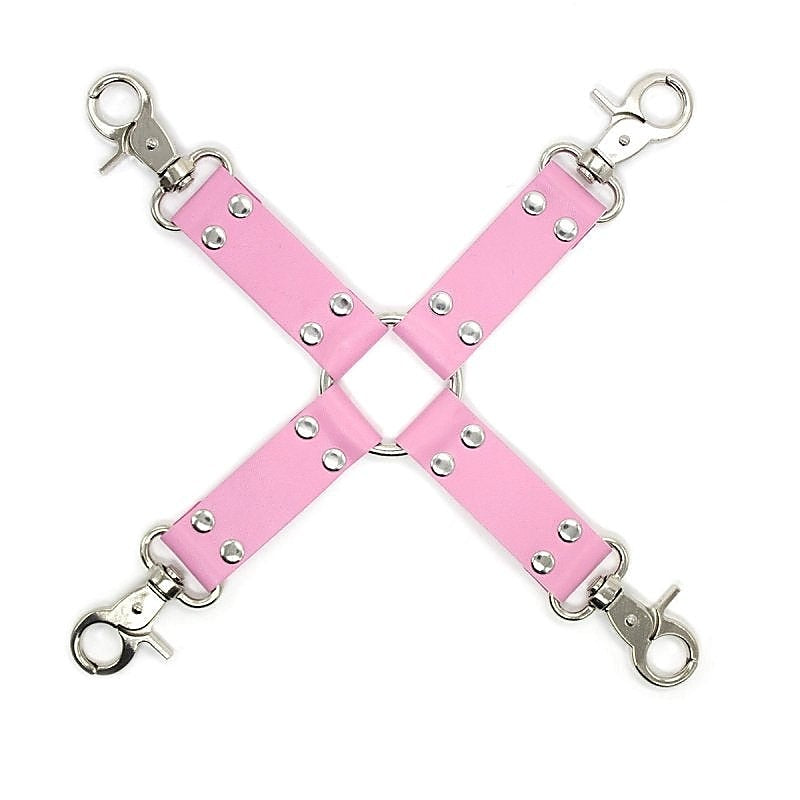 Professional Cross Hog Tie Clip by BDStyle - Cuffs and Restraints