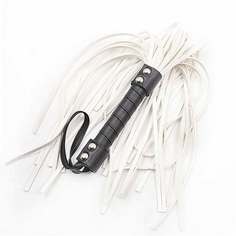 Araneae White Tip Whip by BDStyle - Whips And Crops