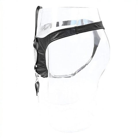 PU Panty With Lead by BDStyle - Cuffs And Restraints