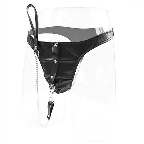 PU Panty With Lead by BDStyle - Cuffs And Restraints