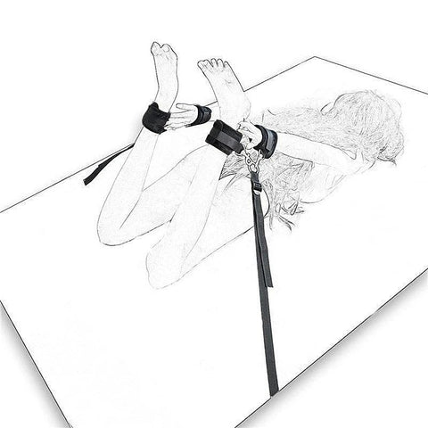 Professional Bed Restraint Kit by BDStyle - Cuffs and Restraints