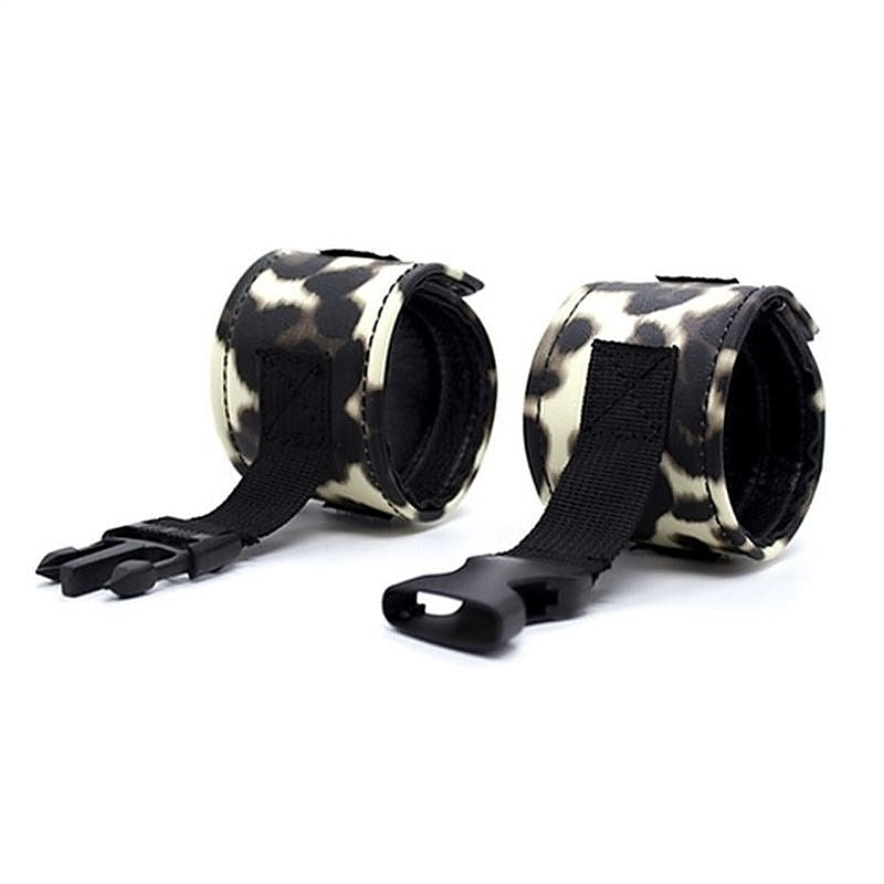 Leopard Bondage Kits 3 PCS by BDStyle - Cuffs and Restraints