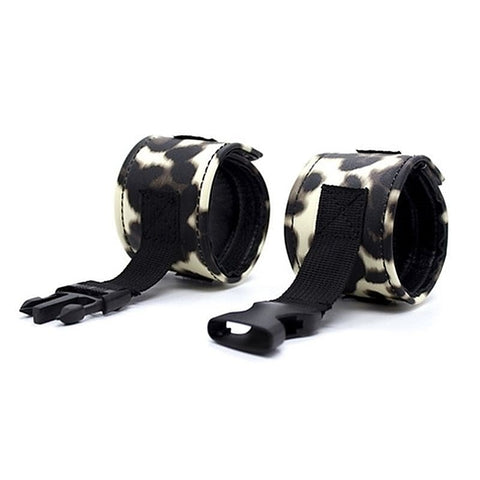 Leopard Bondage Kits 3 PCS by BDStyle - Cuffs and Restraints