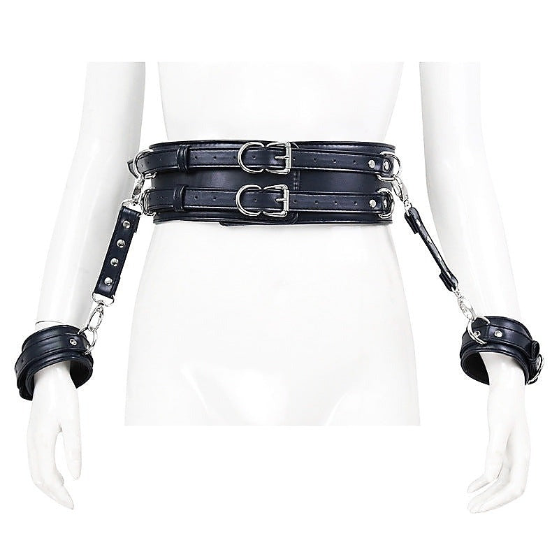 Premium Waist Harness and Handcuffs by BDStyle - Cuffs and Restraints