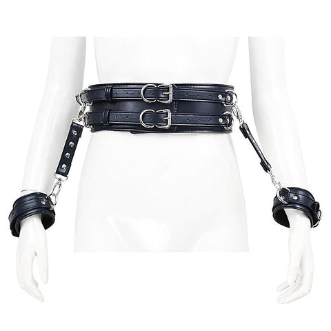 Premium Waist Harness and Handcuffs by BDStyle - Cuffs and Restraints